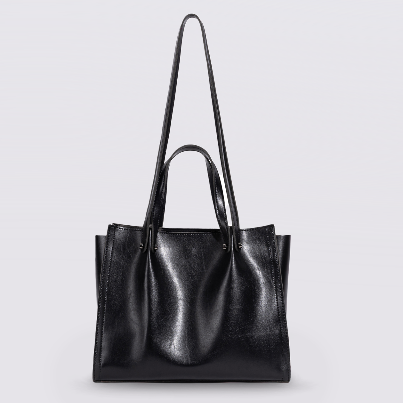 VilleTote Sac à Main Femme Noir | Sac Bandoulière Tote Bag