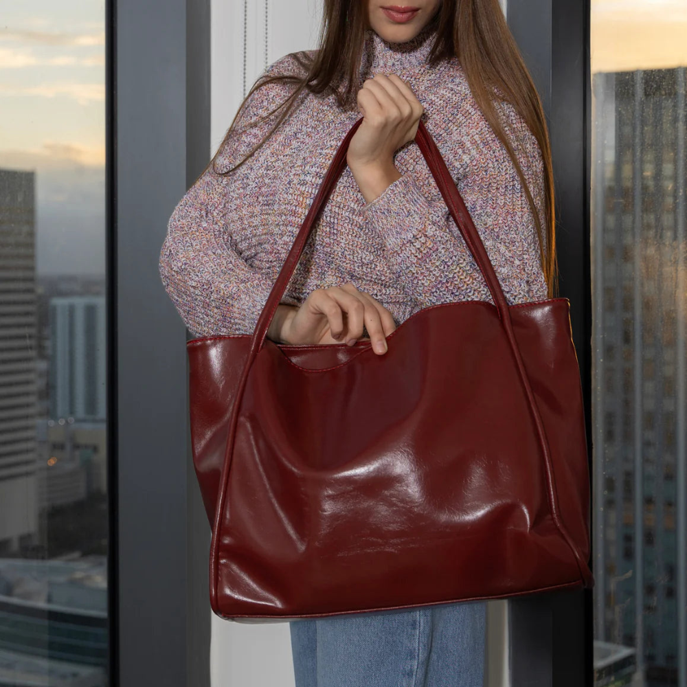 Sac Cabas Classique en Similicuir | Élégant et Spacieux