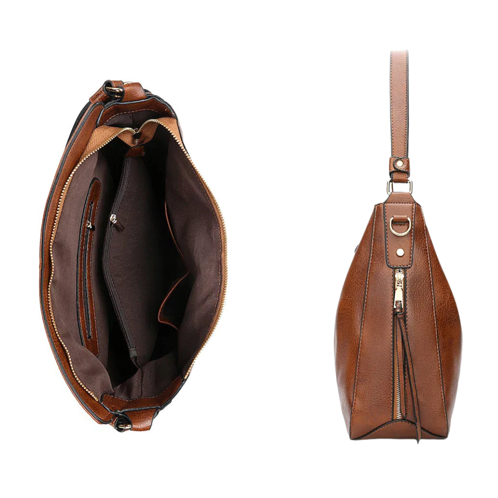 Sac Bandoulière Classique En Similicuir PU | Spacieux, Élégant