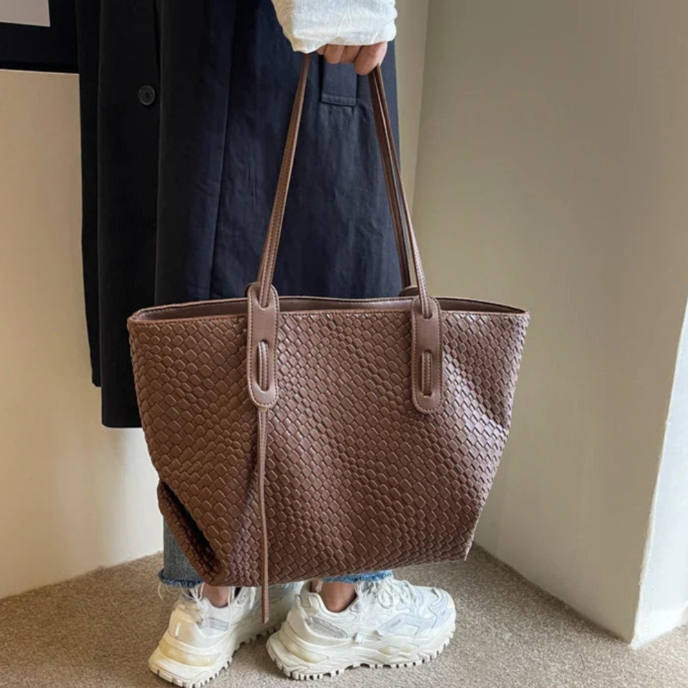 Sac Cabas Classique en Cuir PU | Élégant et Spacieux
