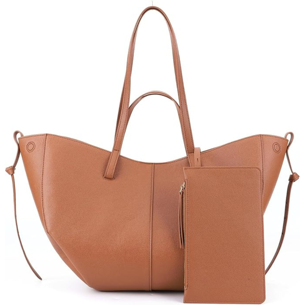 Sac Cabas Élégant en Similicuir | Sac Spacieux du Quotidien