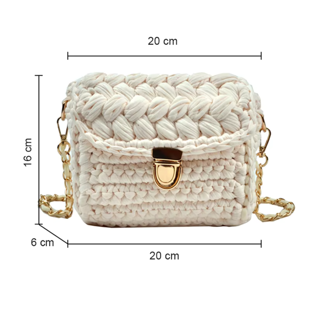Chic Bohème | Sac Tricoté avec Style & Confort