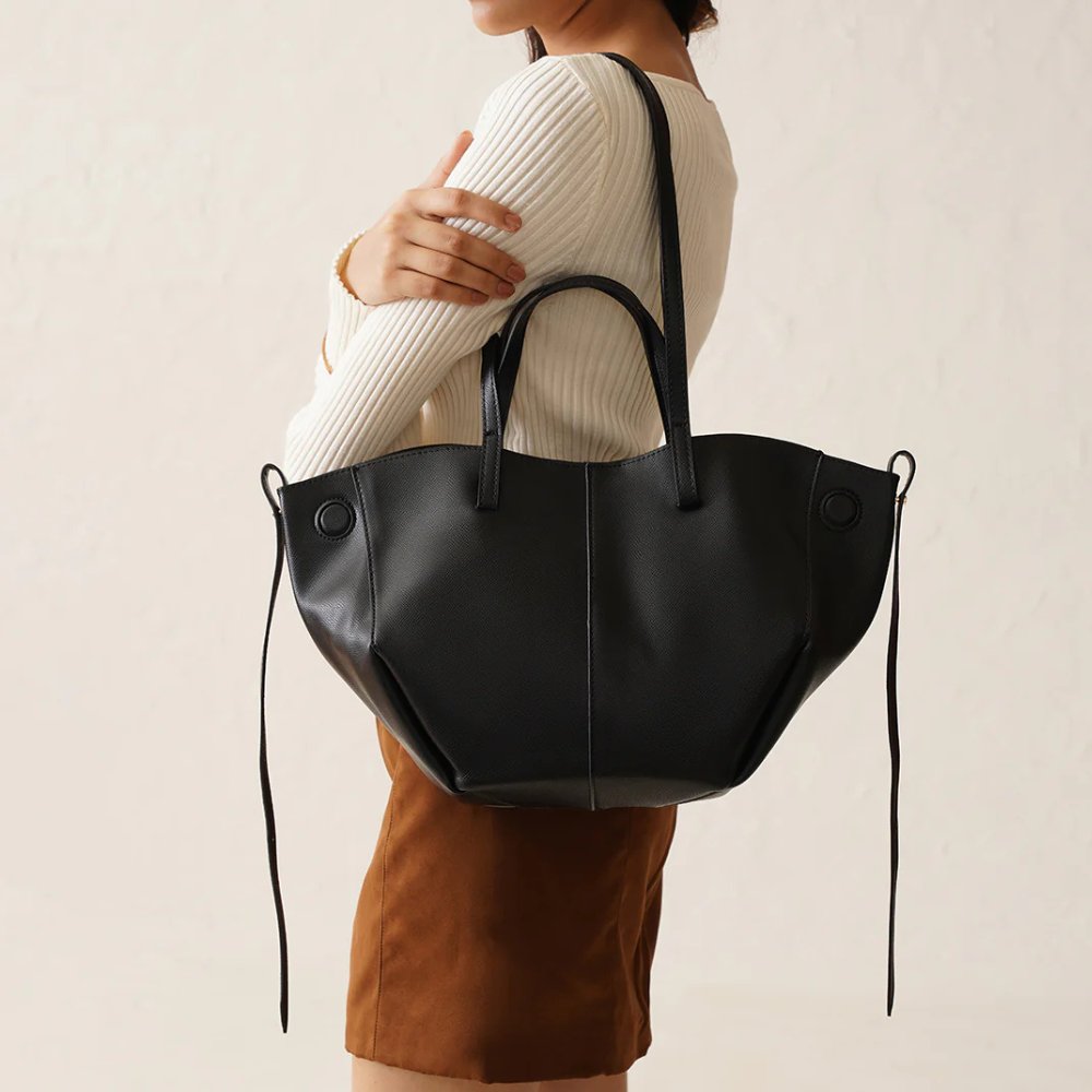 Sac Cabas Élégant en Similicuir | Sac Spacieux du Quotidien