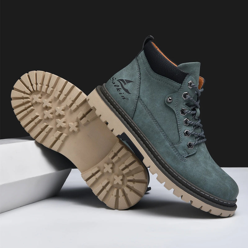 Botte orthopédique homme à semelle renforcée