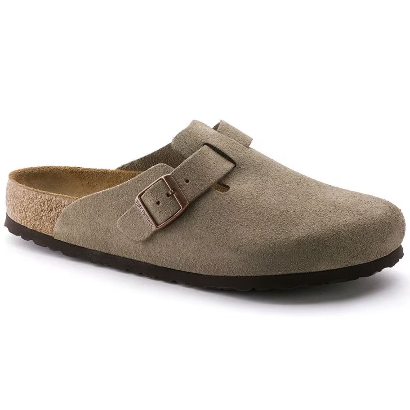 Boston Suède | Lit de pied souple Taupe