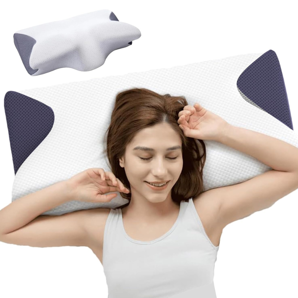 Oreiller Ergonomique de Soutien Cervical | Soutien Nuque & Soulagement Douleur