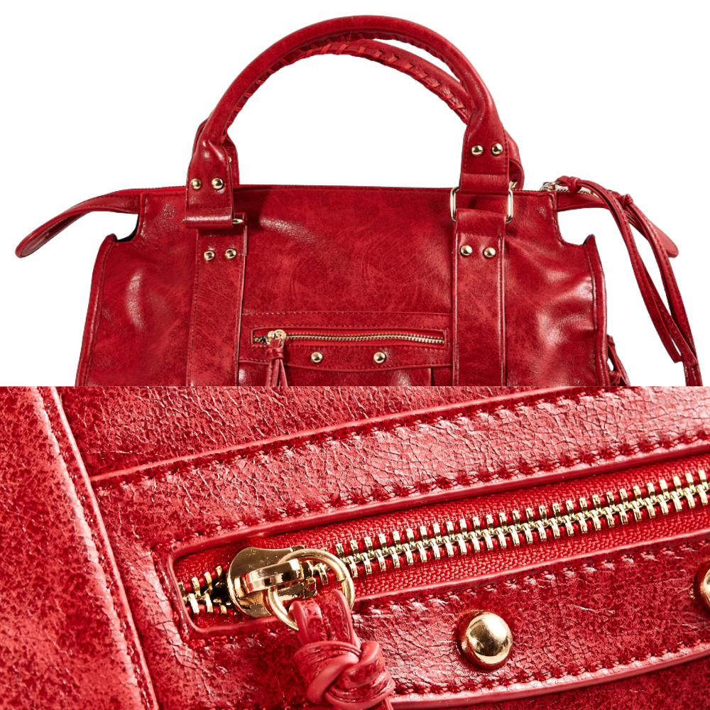 Sac Bandoulière en Cuir Vintage | Un Compagnon Élégant au Quotidien