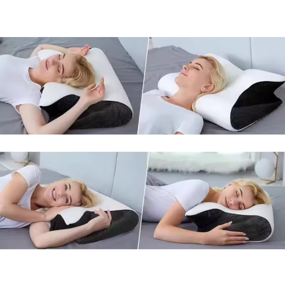 Oreiller Ergonomique de Soutien Cervical | Soutien Nuque & Soulagement Douleur