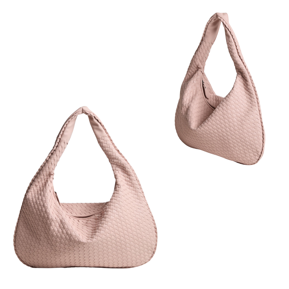 Sac Bandoulière en Cuir Vegan Tressé pour Femme | Élégant et Classique