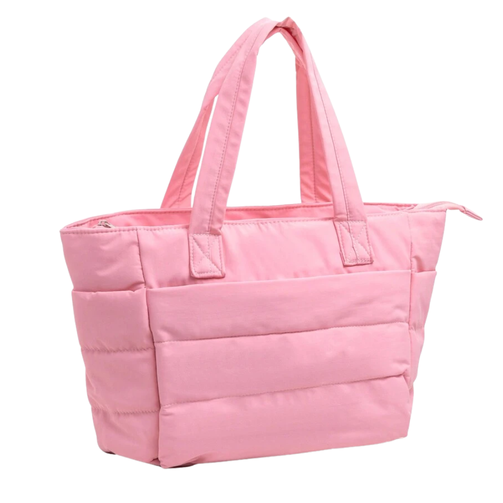Grand Sac Cabas Matelassé Multi-Poches | Léger et Spacieux