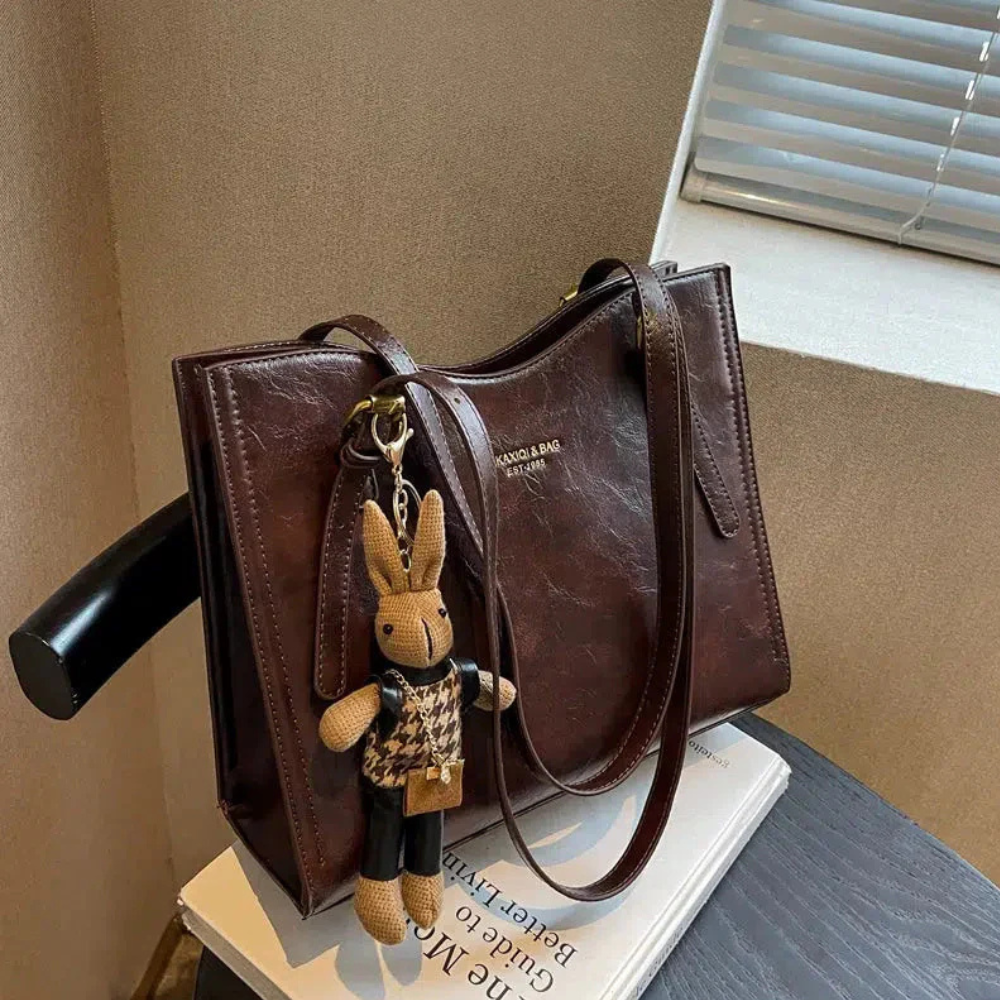 Sac à Épaule en Cuir Végan | Minimaliste, Élégant au Quotidien
