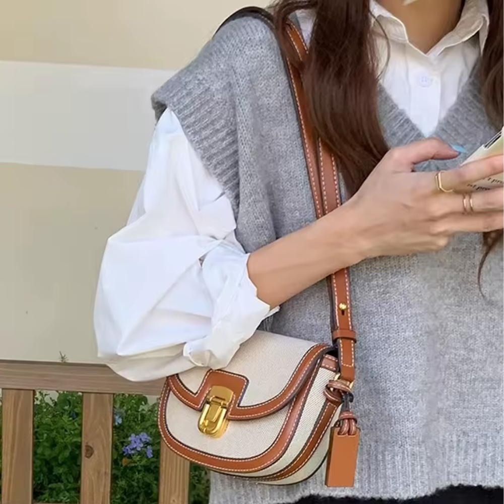 Sac Bandoulière Femme en Similicuir | Classique & Léger Confort