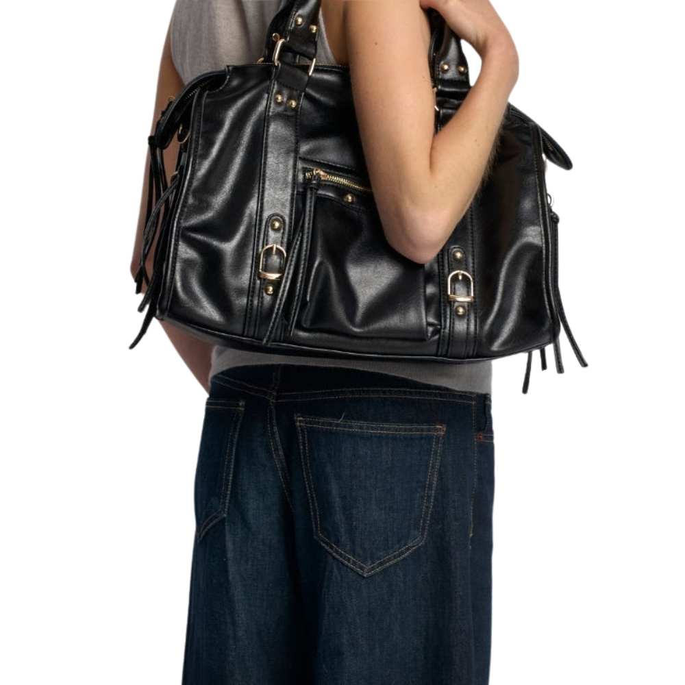 Sac Bandoulière en Cuir Vintage | Un Compagnon Élégant au Quotidien