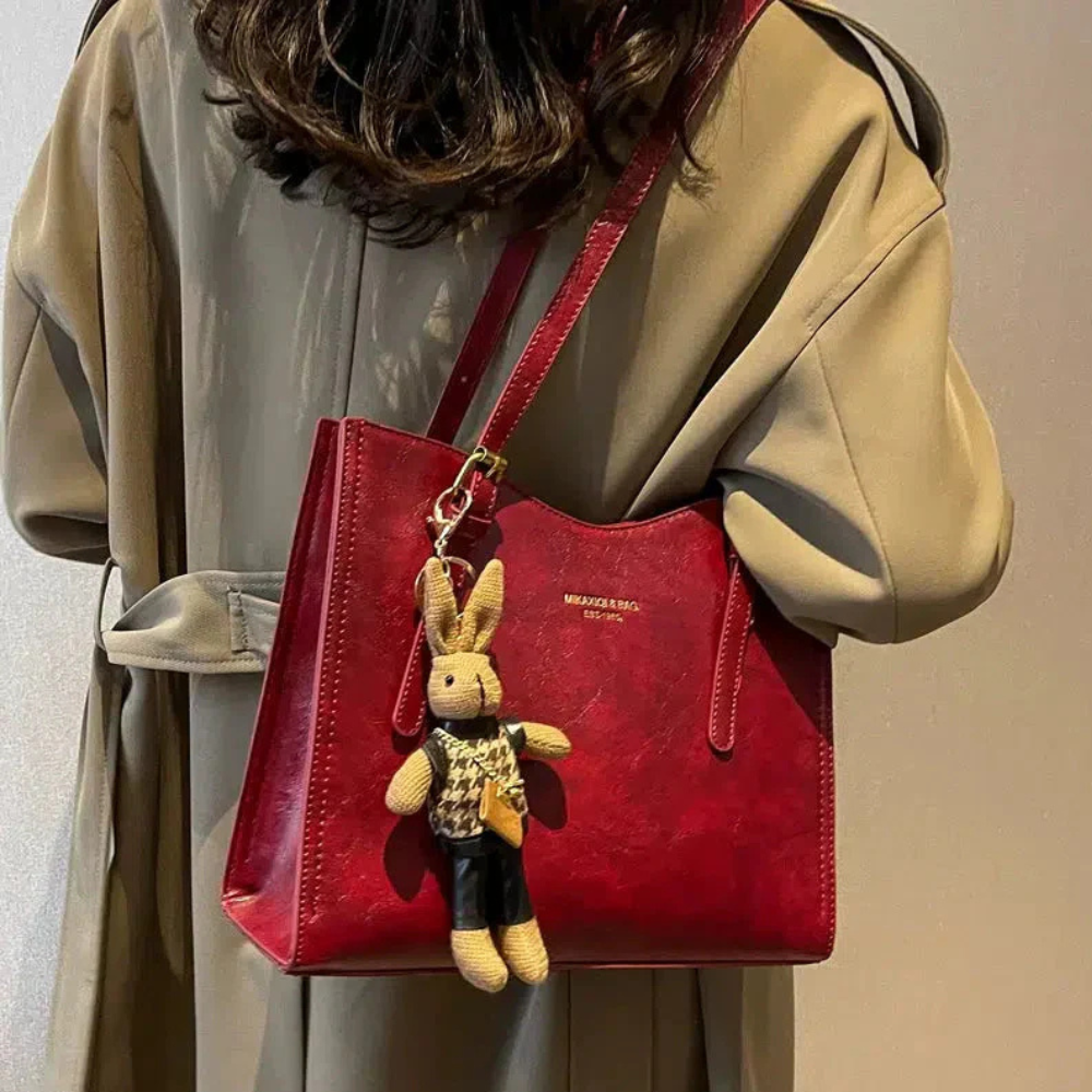 Sac à Épaule en Cuir Végan | Minimaliste, Élégant au Quotidien