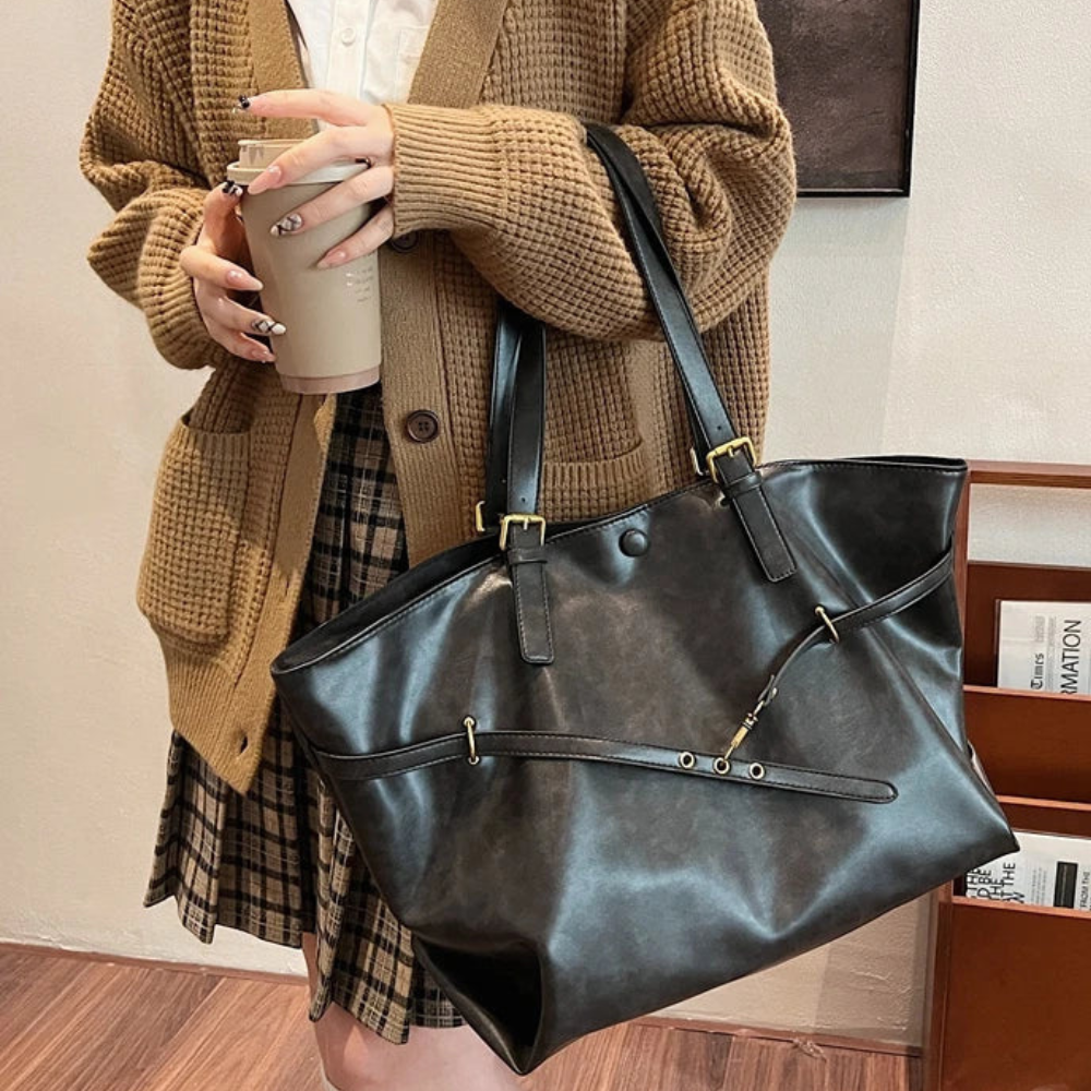 Sac d’École Femme en Cuir PU Élégant | Léger & Stylé