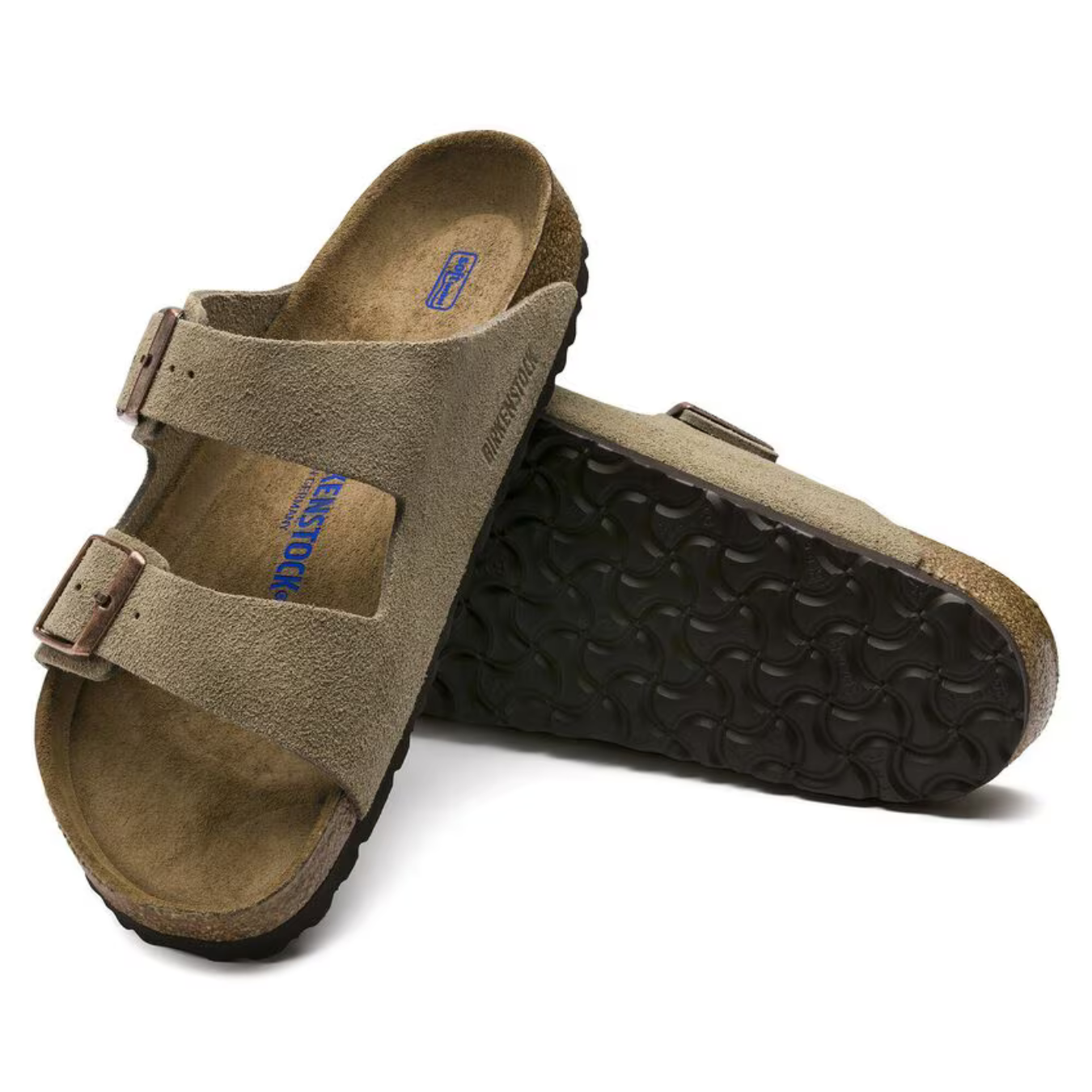 Arizona | Cuir Velours Taupe
