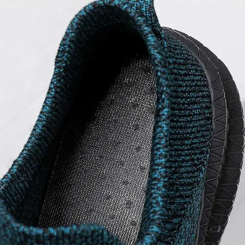 ConfortFlex – Chaussure orthopédique homme sans lacets respirante avec semelle ergonomique