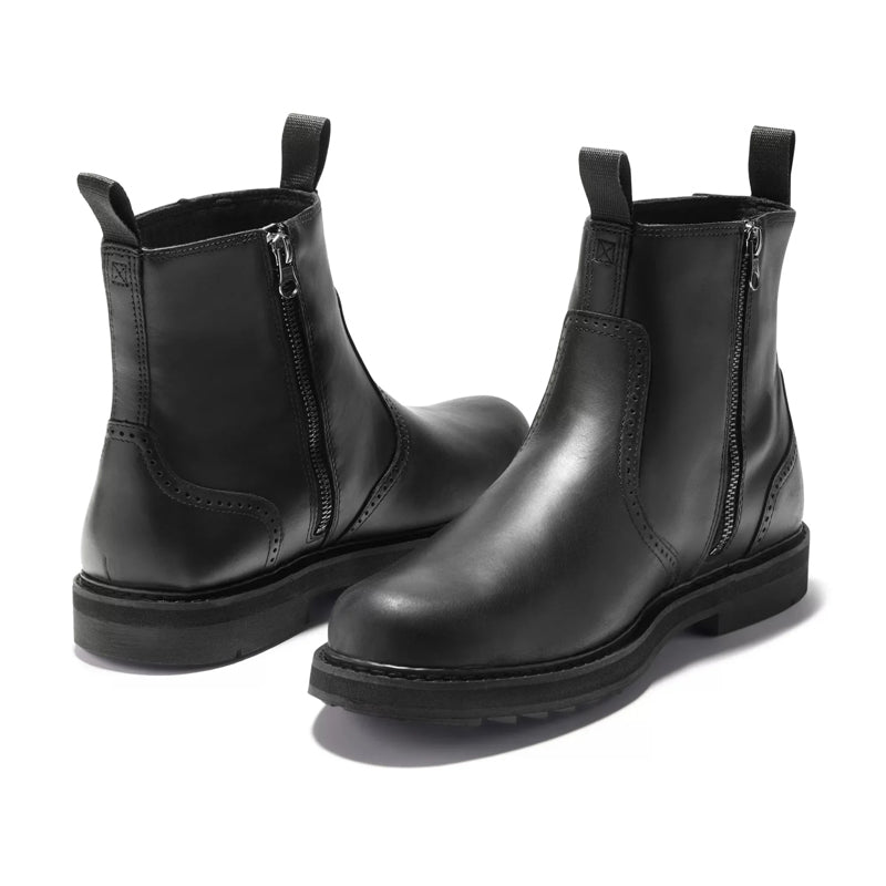 Botte orthopédique homme à fermeture chic urbain