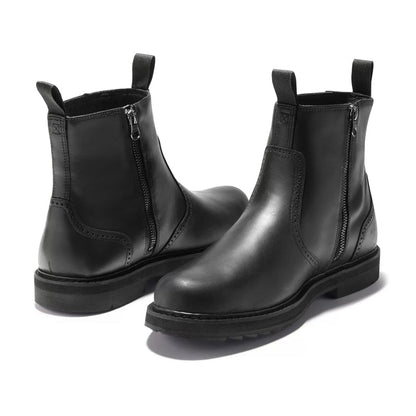 Botte orthopédique homme à fermeture chic urbain