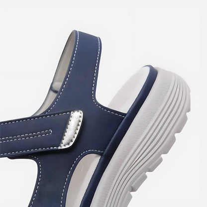 FlexiWalk – sandale confort femme pieds sensibles avec double scratch