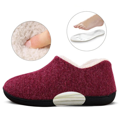 Chausson orthopédique femme d’hiver doublé chaud