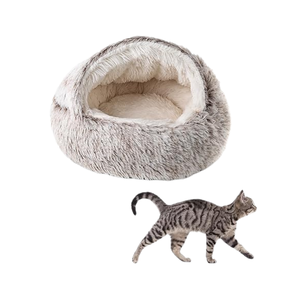 Lit Couvert Fausse Fourrure pour Animaux | Chaud Apaisant Lit