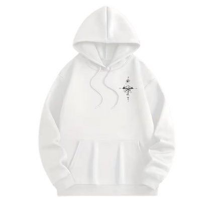 François - Géométrique Veste Pull à Capuche