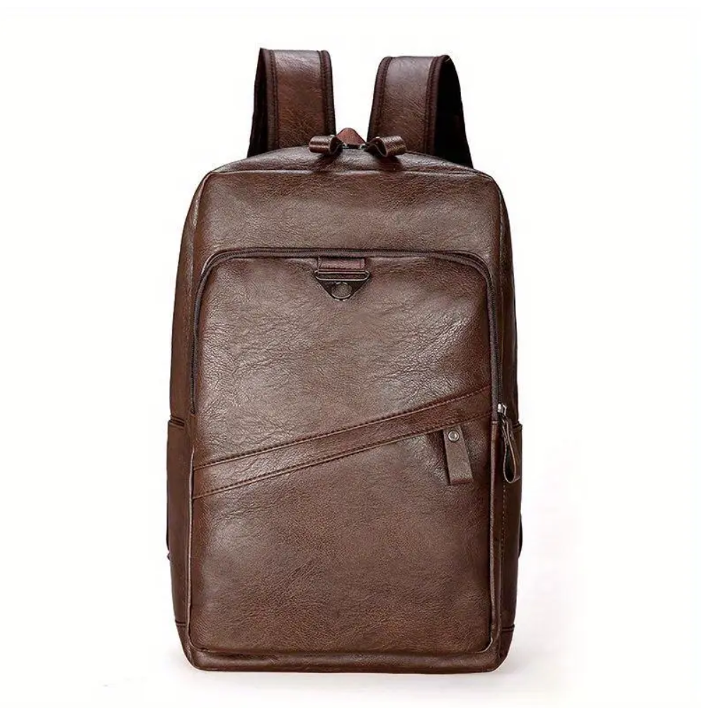 Sac à Dos Homme en Similicuir pour Ordinateur Portable | Moderne, Élégant