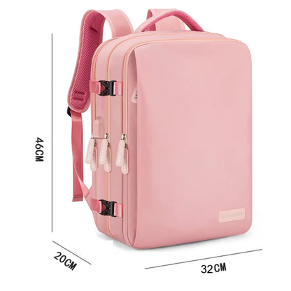 NomadX Sac à Dos Rose | Grande Capacité et Compartiment pour Laptop