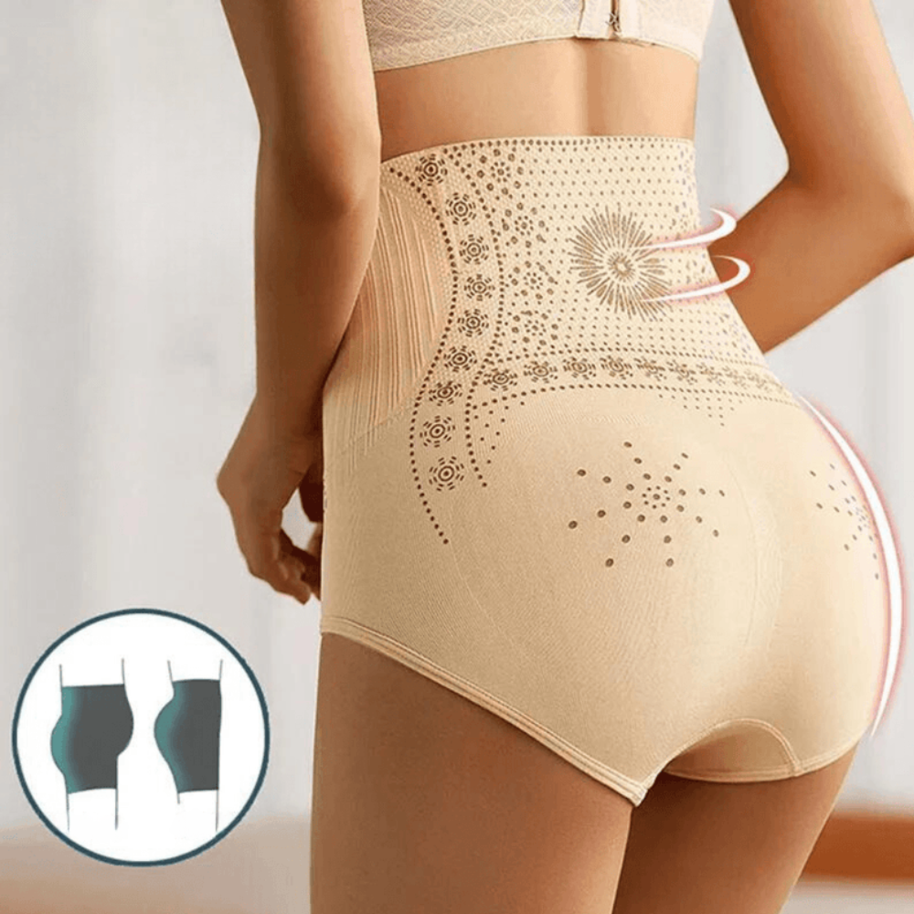 Sous‑Vêtement Ventre Gainant Taille Haute | Soutien Dorsal, Confort Amincissant