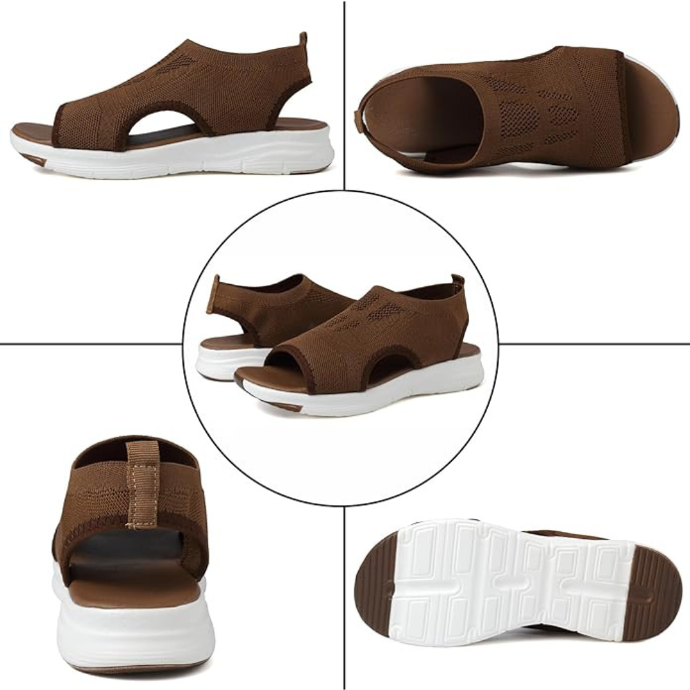 Sandales Orthopédiques d’Été en Maille | Légères, Confort Toute la Journée