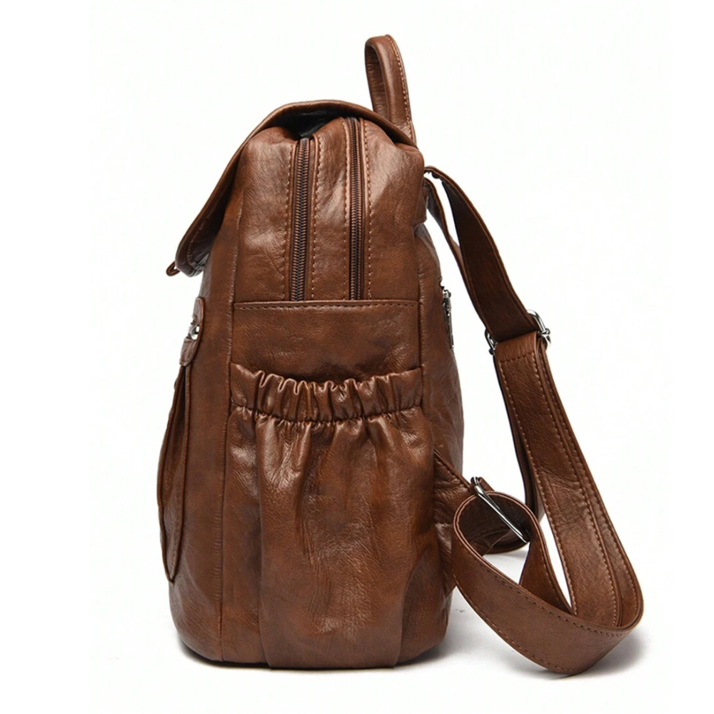 Sac à Dos Classique Femme en Cuir Vegan | Stylé & Léger