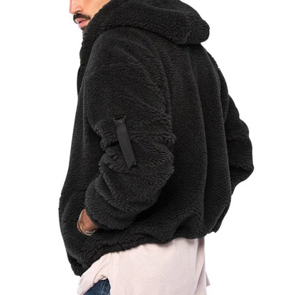 André - Hoodie Sherpa Zippée