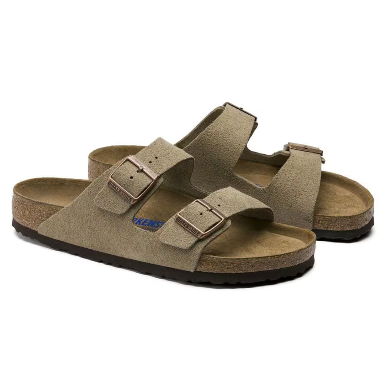 Arizona | Cuir Velours Taupe