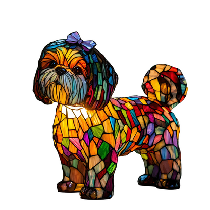 Lampe Souvenir Chien LED – Lumière Apaisante et Design Émotionnel