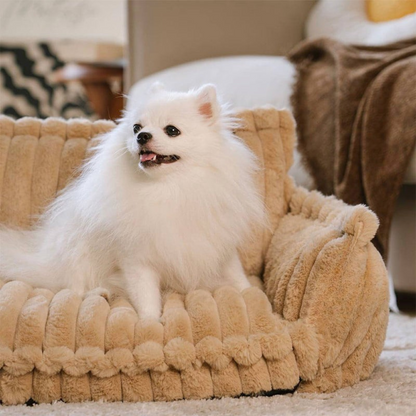 DreamPaws Lit Orthopédique pour Chien | Confort Doux et Lavable