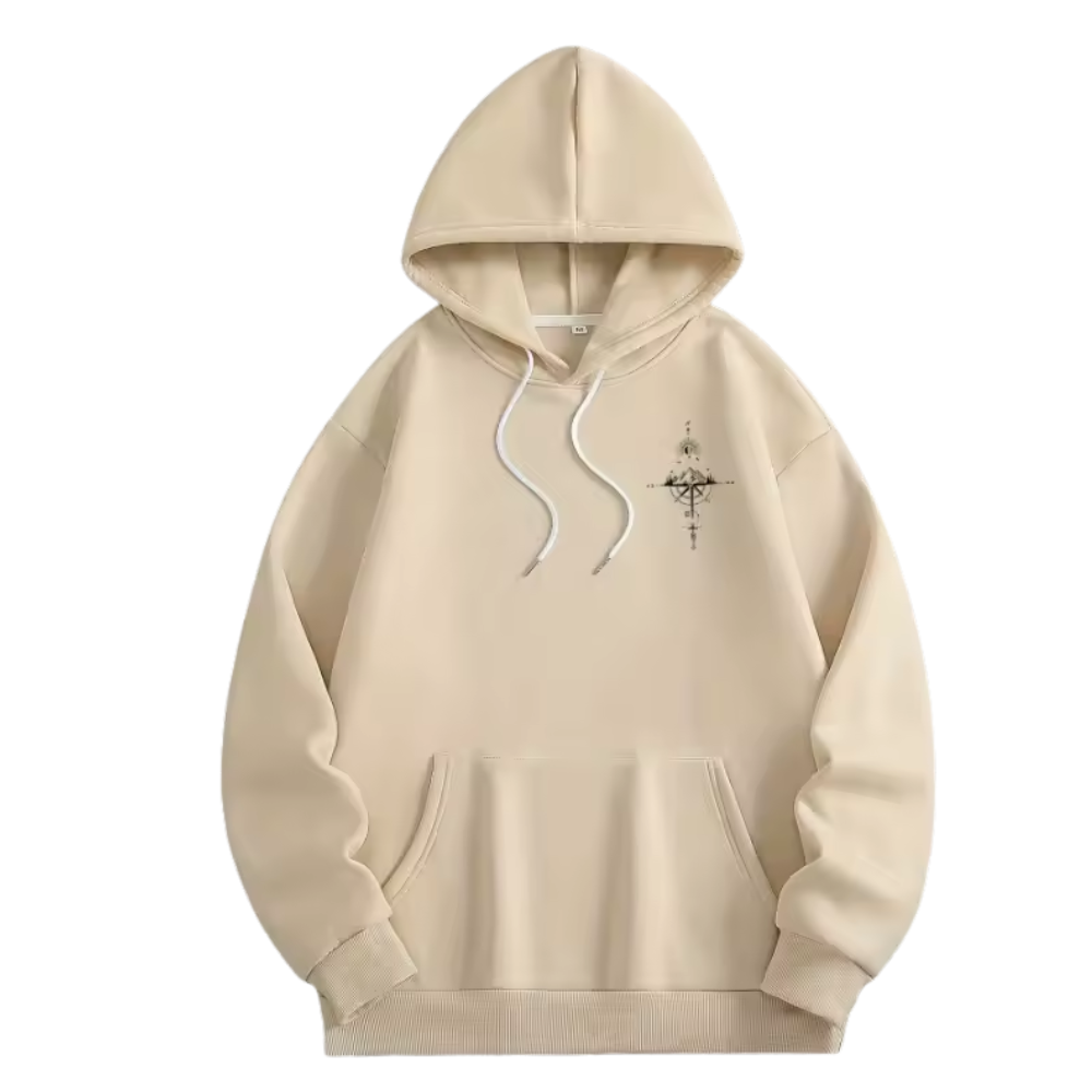 François - Géométrique Veste Pull à Capuche