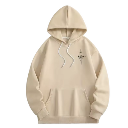 François - Géométrique Veste Pull à Capuche