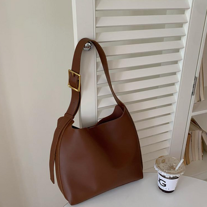 Sac Bandoulière Femme 2-en-1 avec Pochette | Élégant Similicuir Vegan