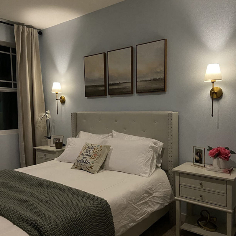 BrioLight Lampe Murale Sans Fil | Éclairage Élégant pour Intérieur Moderne