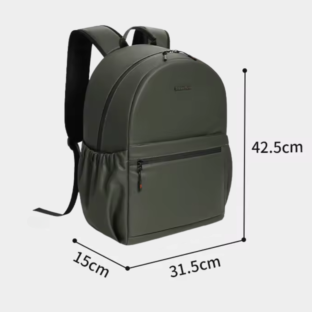 Sac à Dos Urbain Vert Armée | Étanche et Compartiment pour Ordinateur Portable