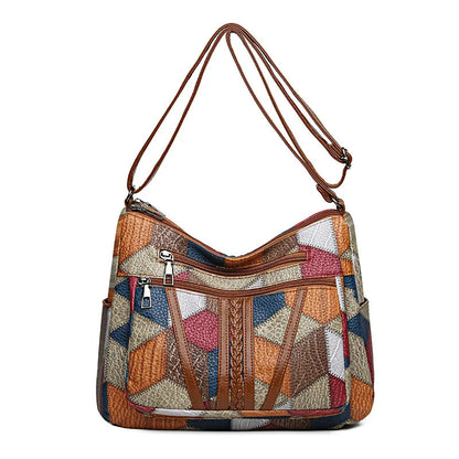 Sac Bandoulière Femme | Vintage en Similicuir Vegan