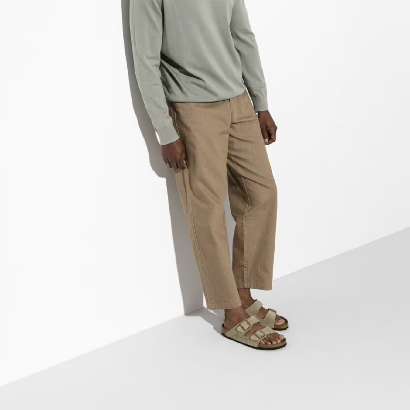 Arizona | Cuir Velours Taupe