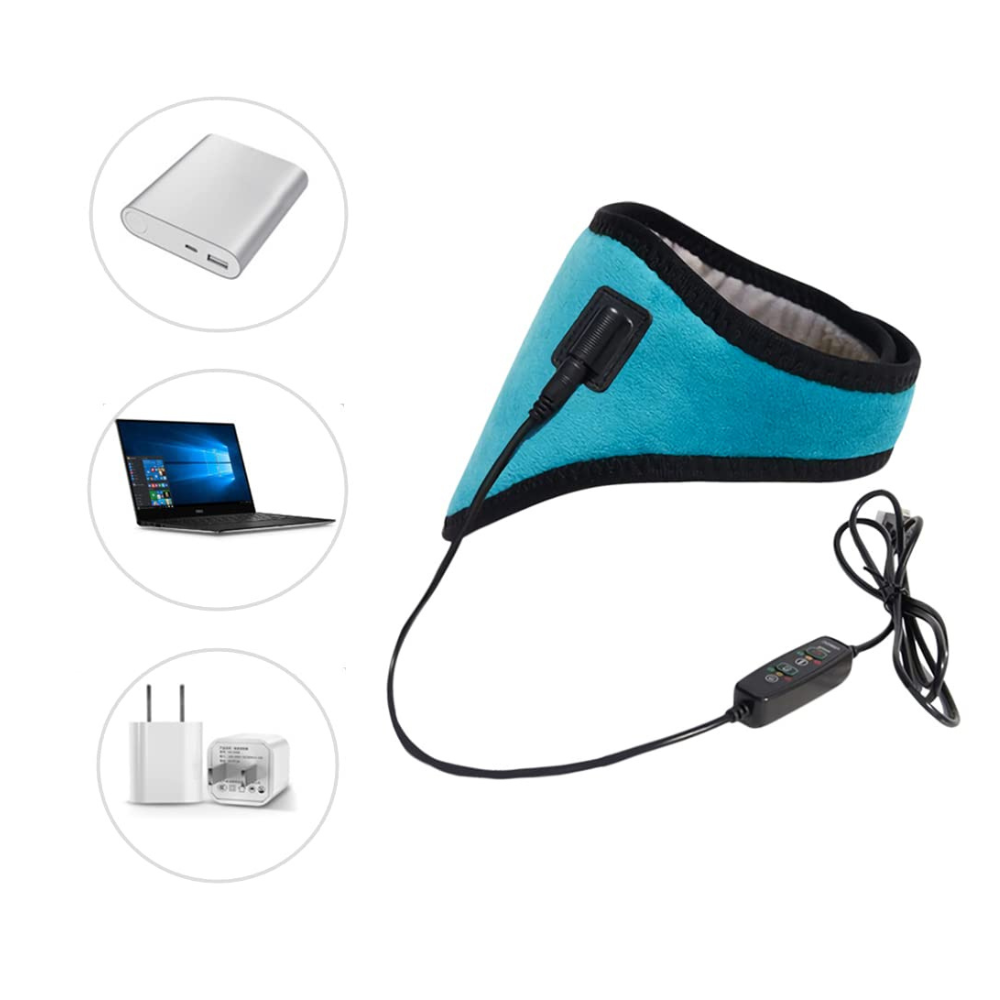 Coussin Chauffant Cervical USB | Thermothérapie pour Soulager la Douleur