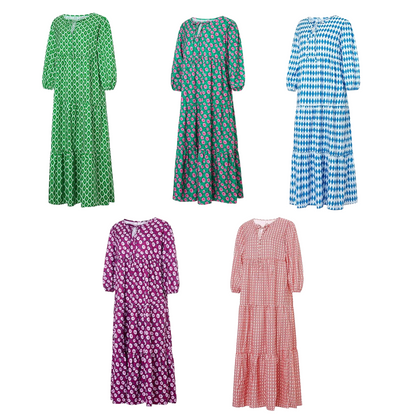 Robe Fleurie d’Été Légère – Coupe Fluide et Style Féminin