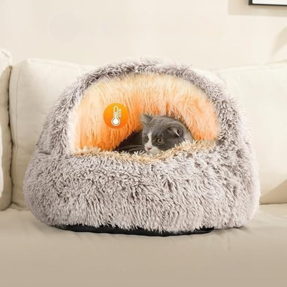 Lit Couvert Fausse Fourrure pour Animaux | Chaud Apaisant Lit