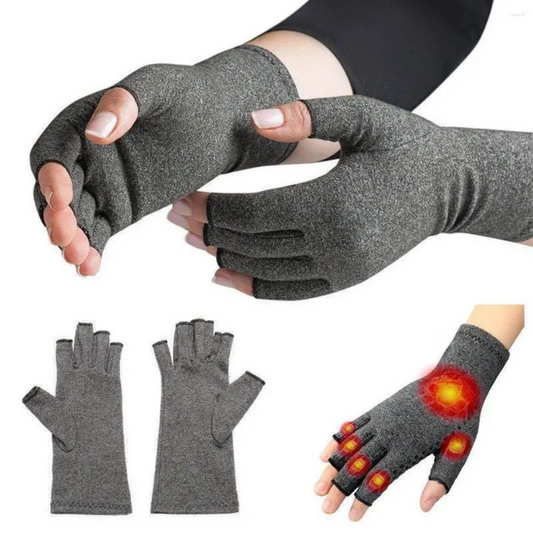 Gants de Compression Sans Doigts | Soulagement Arthrite & Douleurs Articulaires