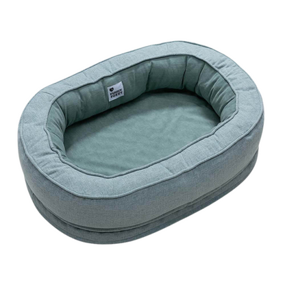 Lit Donut Apaisant pour Chien – Confort Moelleux et Soutien Lombaire