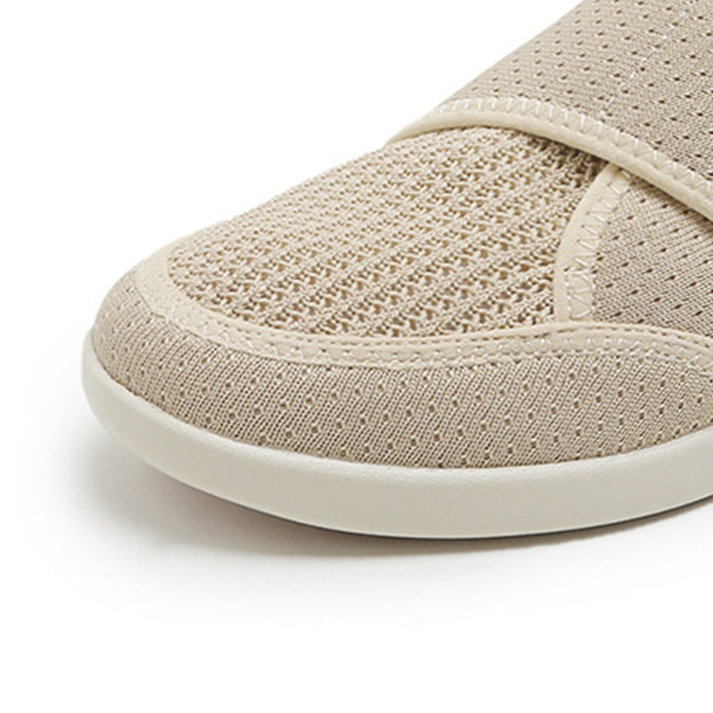 Flexima AirWalk – Chaussures confort femme à scratch respirant