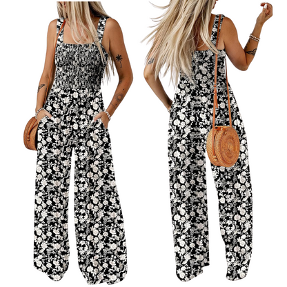 Combinaison Fleurie Luna | Style d’Été Bohème, Chic et Léger